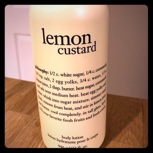 Philosophy 32oz-Lemon Custard Body Lotion w/pump